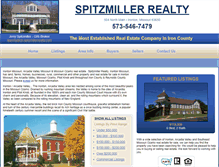 Tablet Screenshot of cb-spitzmillerrealty.com